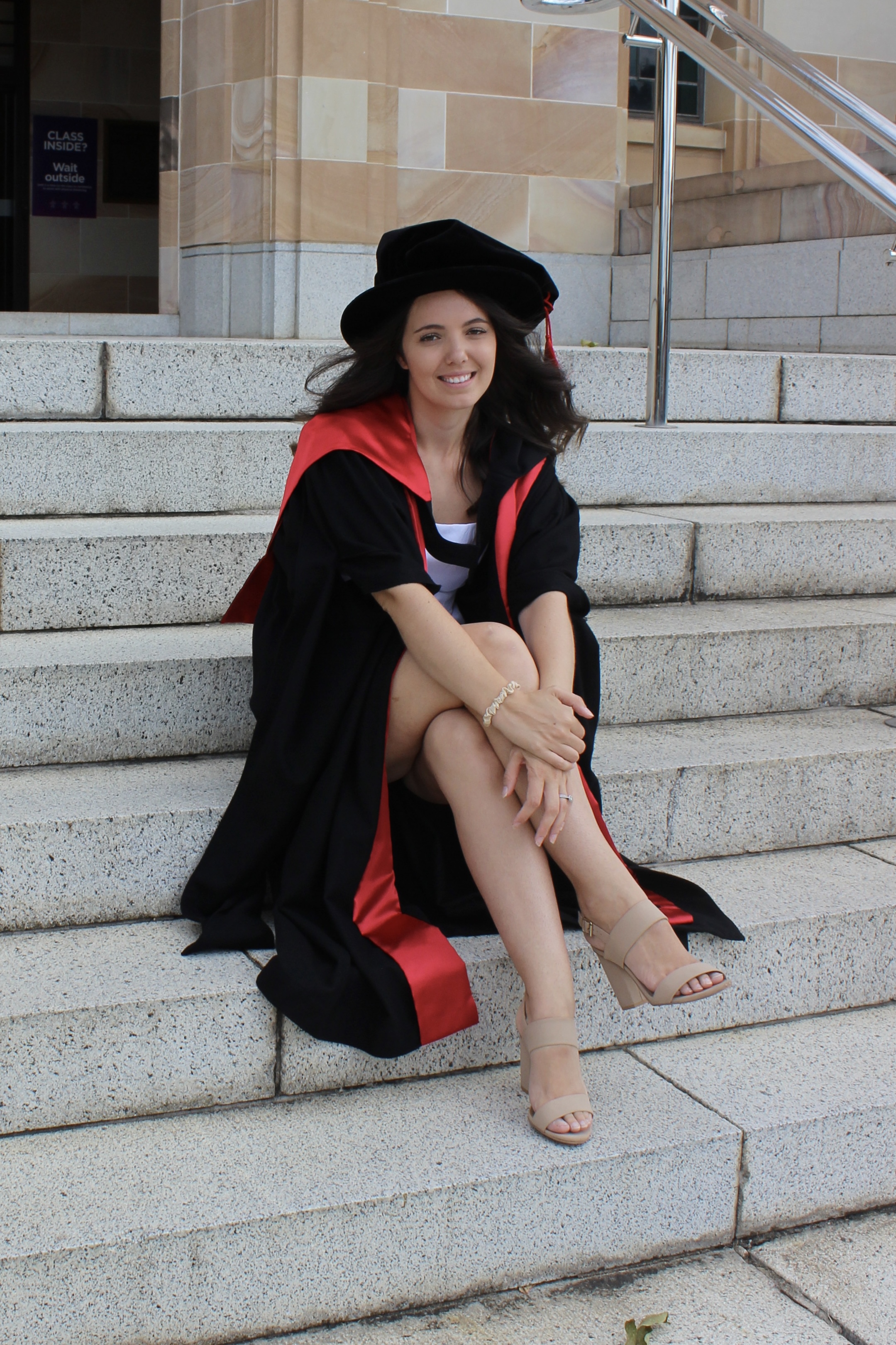 Kristyn at her PhD graduation